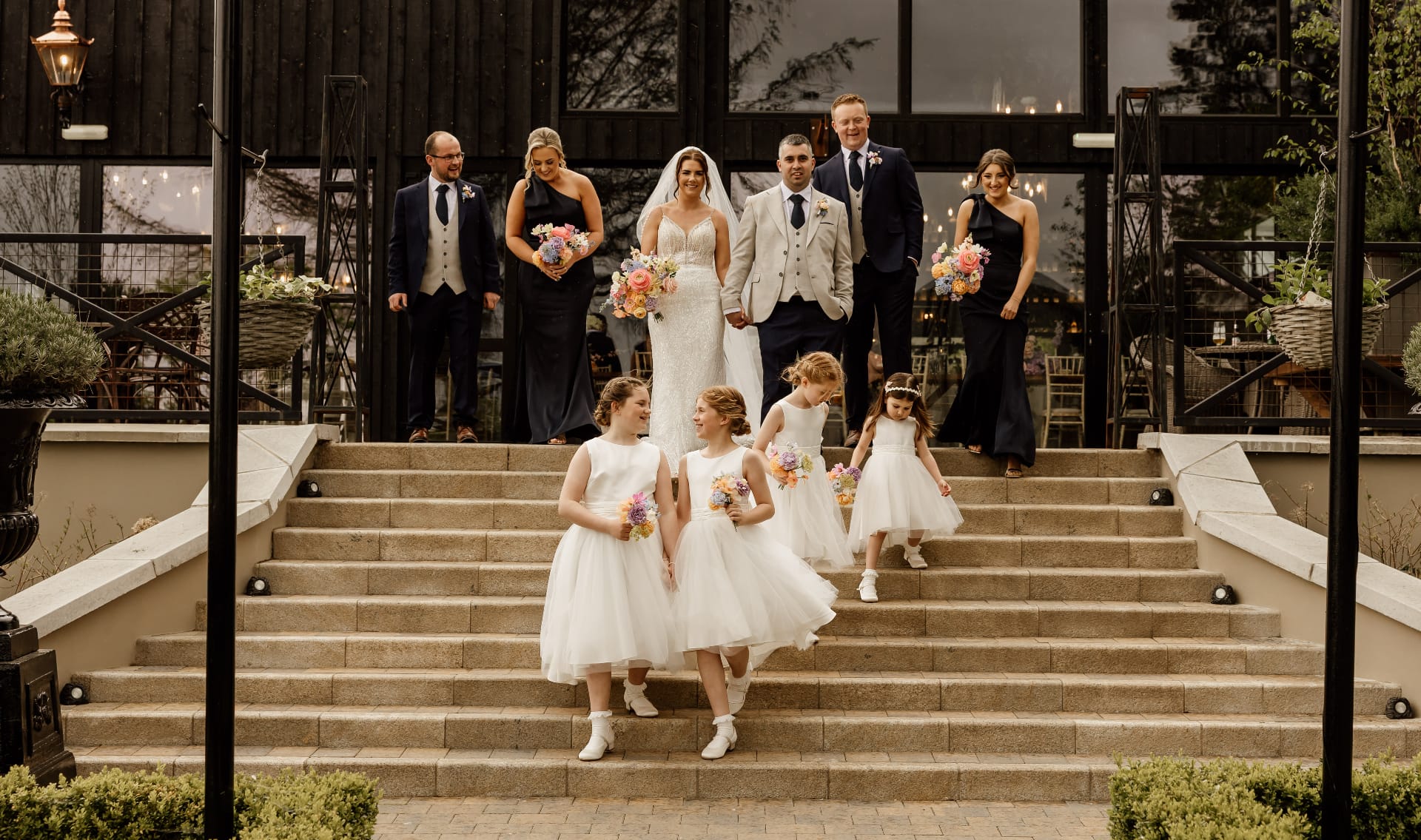 Outdoor ceremony celebration