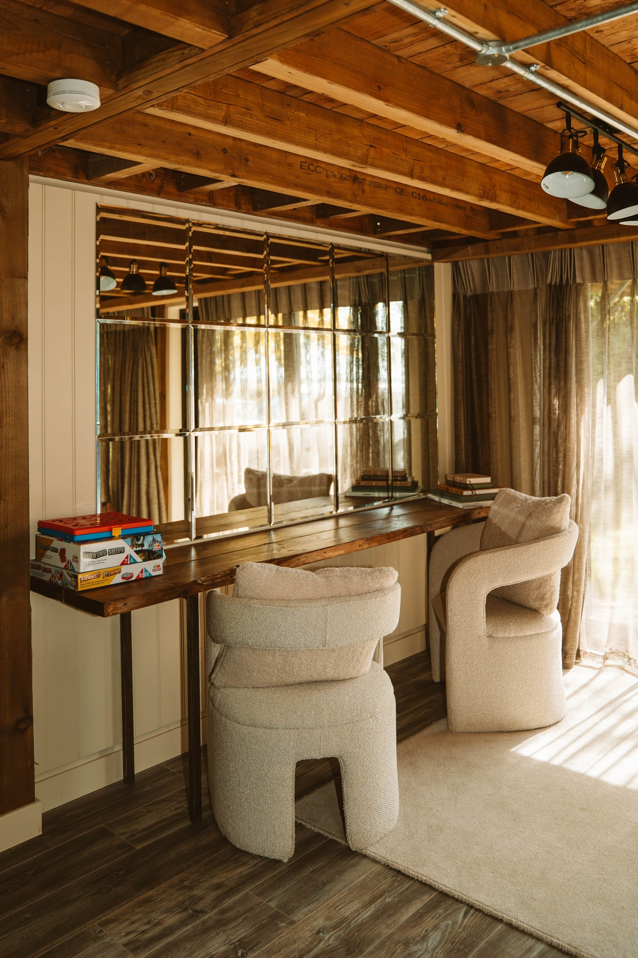 Treehouse Hideaway living space