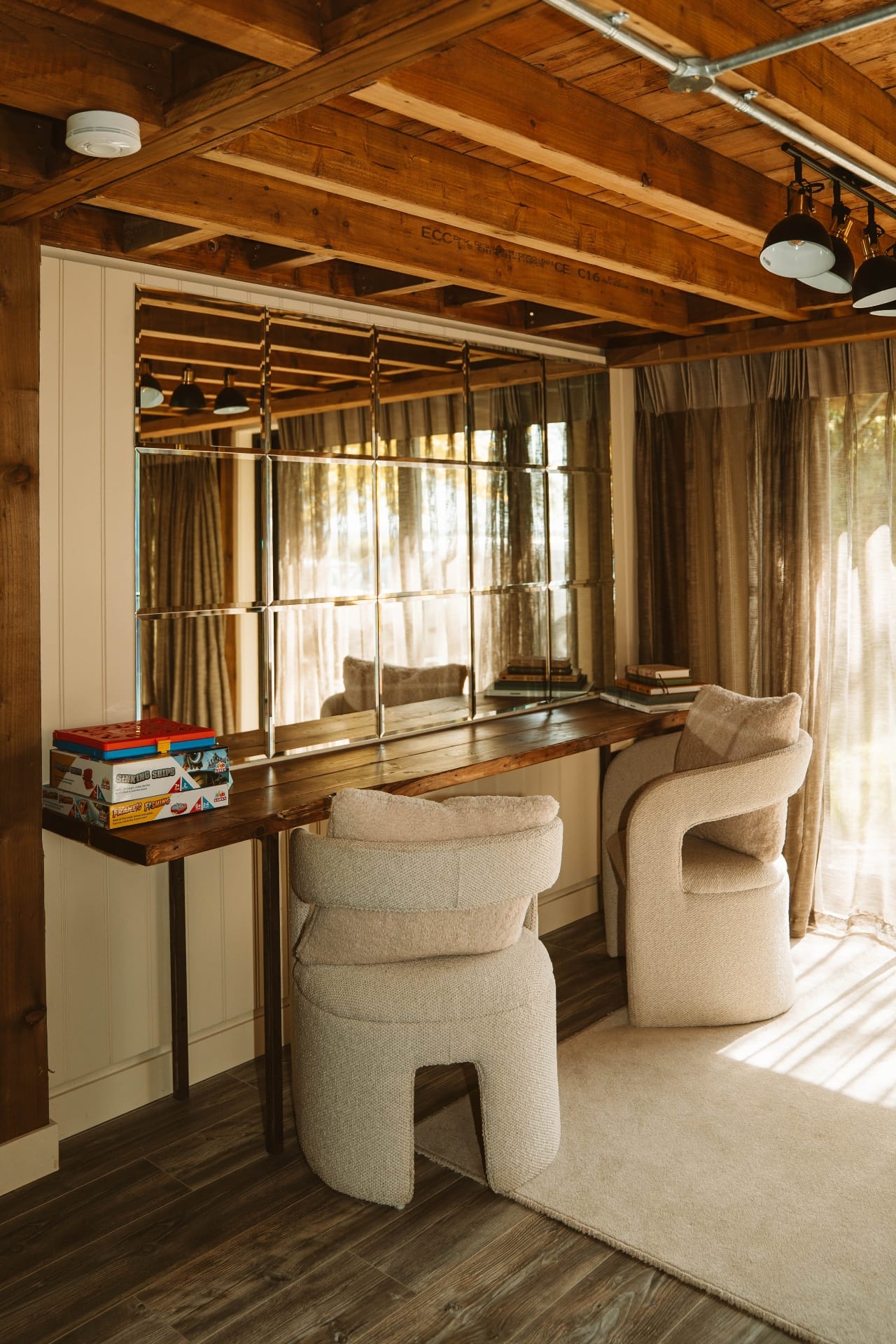 Treehouse Hideaway living space