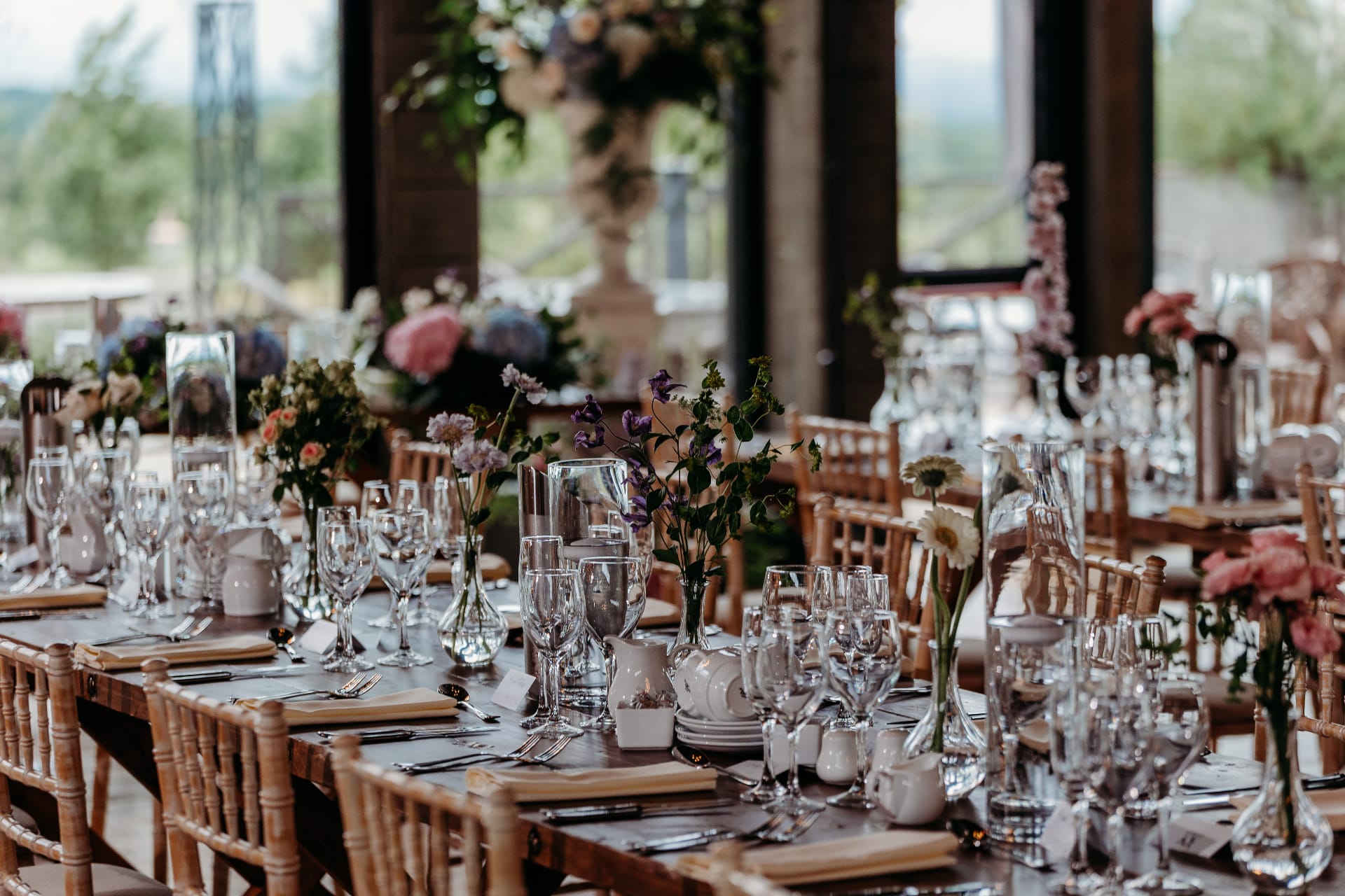 Wedding tablescape