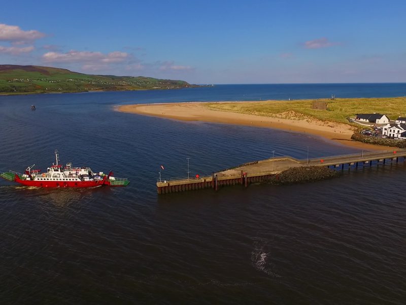 Magilligan Ferry to Greencastle Co. Donegal
